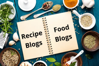 write seo food blogs and recipe articles as your blog writer