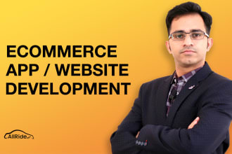 develop ecommerce app and website using flutter and shopify