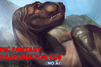 create custom creature designs for your rpg bestiary or tcg