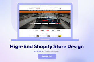 build automated shopify dropshipping store or brand website