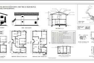 convert PDF or image to architectural 2d dwg using autocad