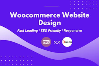 design ecommerce website or wordpress woocommerce dropshipping website