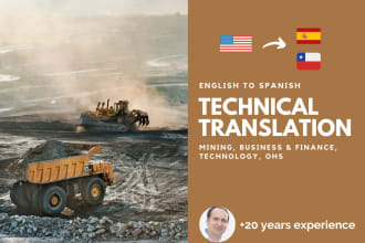 translate into perfect spanish your text on mining or technology