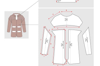 make clothing sewing pattern and grading