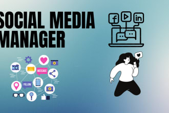 be your full time social media manager