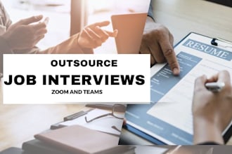 do your job interviews for your business
