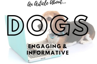 write a fun and informative article on dogs