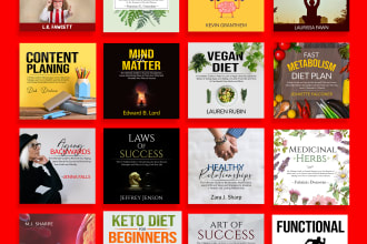 convert kindle or create a new unique audiobook cover
