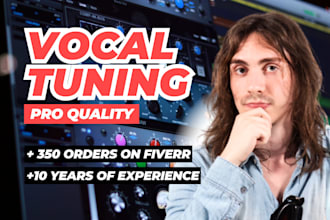 manually tune, edit and mix your vocals to perfection