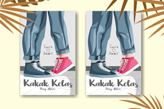 make professional vector cover wattpad