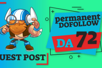 guest post on my da 72 general website with dofollow link
