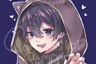 draw your animate style profile picture