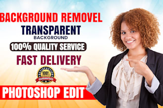 remove background and photoshop editing