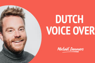 be your dutch voice over