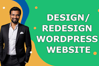 design, redesign wordpress website with elementor pro