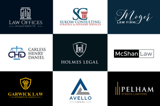 do your logo law firm attorney lawyer or legal design