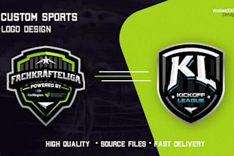 design sports fantasy leagues logo