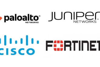 configure and troubleshoot juniper ,cisco,palo alto,fortinet,sophos firewall