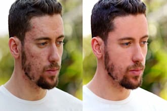 do high portrait photo or product retouching and enhancement