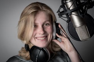 provide you with a dutch female voice over with no accent