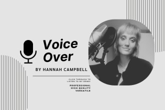 record amazing australian female voice overs