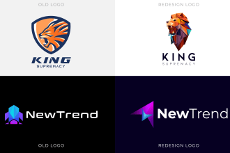 refresh your logo with a professional edit, update, or redesign