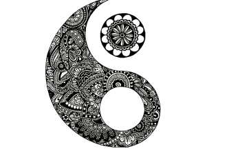 do mandala doodle zentangle design