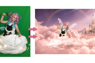use adobe photoshop to do fantasy image editing high end photo retouching
