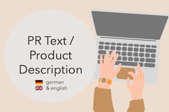 describe your product or write your PR text