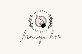 design a minimal hand drawn and hand lettered logo
