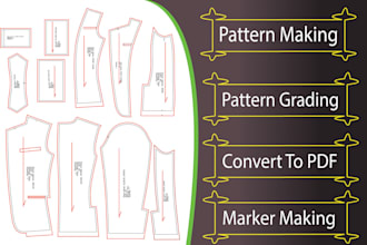 make sewing pattern and convert your home printer page
