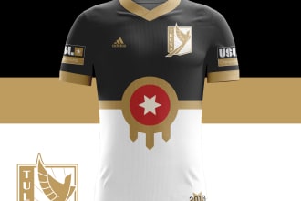 design a unique soccer style jersey for you