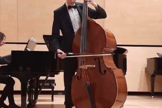 play anything on double bass