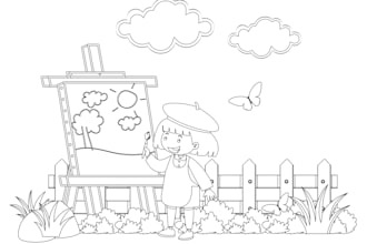 design any  coloring book