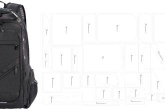 do backpack pattern design