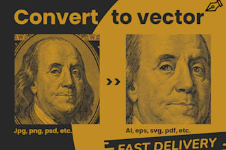 vector tracing, image or logo, vectorize image, convert to vector