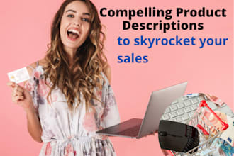write persuasive amazon product descriptions