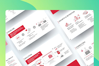 design a investor pitch deck