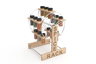 3d realistic product design model and render