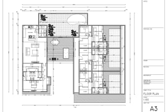draw your architectural floor plan, elevations, etc in cad