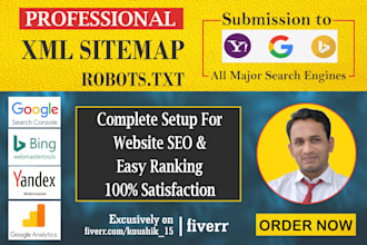 create optimize XML sitemap robots txt for website SEO