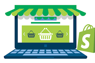 develop a shopify shop