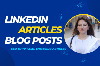 write professional linkedin articles