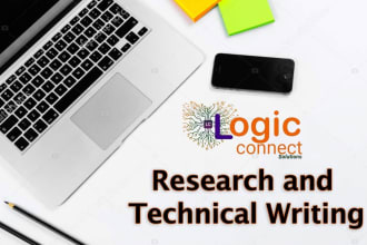 do technical writing and research
