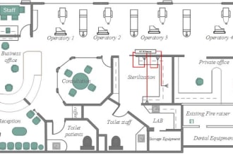 design floor plan for office,home and design layout