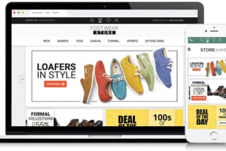 create b2b multi vendor or b2c ecommerce website and apps