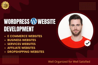 develop a professional wordpress ecommerce website