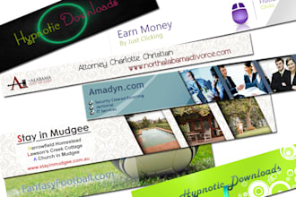 create a professional Banner or header