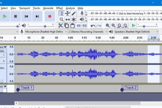 edit, isolate, and repair your podcast and audio in 24 hrs