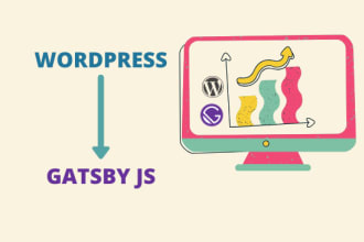 convert your wordpress website to SEO friendly gatsby js or next js